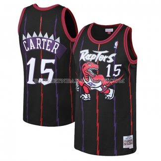Maillot Tornto Raptors Vince Carter Mitchell & Ness 1998-99 Noir