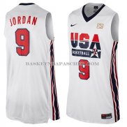 Maillot USA 1992 Jordan Blanc