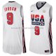 Maillot USA 1992 Jordan Blanc