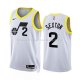 Maillot Utah Jazz Collin Sexton NO 2 Association 2022-23 Blanc