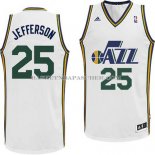 Maillot Utah Jazz Jefferson Blanc Maillot Utah Jazz Jefferson Blanc
