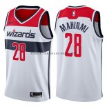Maillot Washington Wizards Ian Mahinmi Association 2017-18 Blanc