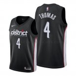 Maillot Washington Wizards Isaiah Thomas Ville Noir Maillot Washington Wizards Isaiah Thomas Ville Noir