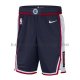 Short Los Angeles Clippers Ville 2018-19 Bleu