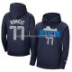 Veste a Capuche Dallas Mavericks Luka Doncic Bleu3