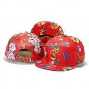 Casquette Miami Heat New Era 9Fifty Leather Rouge
