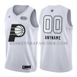 Maillot All Star 2018 Indiana Pacers Nike Personnalise Blanc