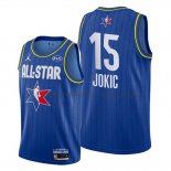 Maillot All Star 2020 Denver Nuggets Nikola Jokic Bleu