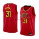 Maillot Atlanta Hawks Mike Muscala Statement 2018 Rouge