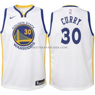 Maillot Enfant Golden State Warriors Curry 2017-18 B