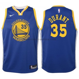 Maillot Enfant Golden State Warriors Durant 2017-18