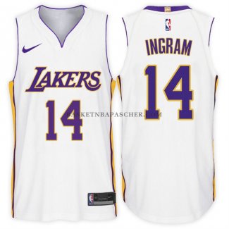 Maillot Authentique Los Angeles Lakers Ingram 2017-18 Blanc
