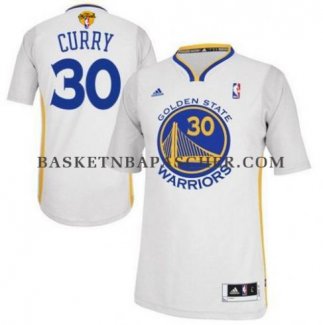 Maillot Authentique Manche Courte Golden State Warriors Curry Bl