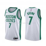 Maillot Boston Celtics Jaylen Brown Ville 2020-21 Blanc