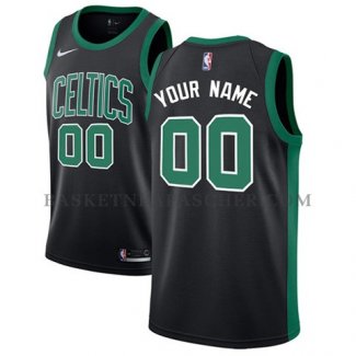 Maillot Boston Celtics Personnalise 2017-18 Noir