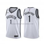 Maillot Brooklyn Nets Jamal Crawford Association Blanc Maillot Brooklyn Nets Jamal Crawford Association Blanc