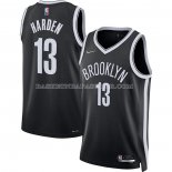 Maillot Brooklyn Nets James Harden NO 13 Icon 2021-22 Noir