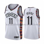 Maillot Brooklyn Nets Kyrie Irving Ville 2019-20 Blanc Maillot Brooklyn Nets Kyrie Irving Ville 2019-20 Blanc