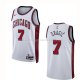 Maillot Chicago Bulls Goran Dragic NO 7 Ville 2022-23 Blanc