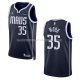 Maillot Dallas Mavericks Christian Wood NO 35 Statement 2022-23 Bleu