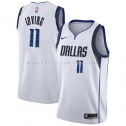 Maillot Dallas Mavericks Kyrie Irving NO 11 Association 2022-23 Blanc