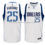 Maillot Dallas Mavericks Parsons Blanc
