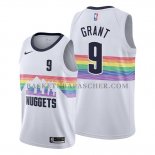 Maillot Denver Nuggets Jerami Grant Ville Blanc Maillot Denver Nuggets Jerami Grant Ville Blanc