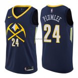 Maillot Denver Nuggets Mason Plumlee Ciudad 2017-18 Bleu Maillot Denver Nuggets Mason Plumlee Ciudad 2017-18 Bleu