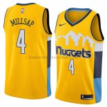 Maillot Denver Nuggets Paul Millsap Statement 2018 Jaune Maillot Denver Nuggets Paul Millsap Statement 2018 Jaune