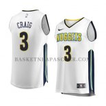 Maillot Denver Nuggets Torrey Craig Association 2017-18 Blanc Maillot Denver Nuggets Torrey Craig Association 2017-18 Blanc