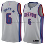 Maillot Detroit Pistons Bruce Brown Jr. Statement 2018 Gris