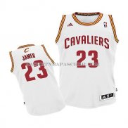 Maillot Enfant Cleveland Cavaliers James Blanc