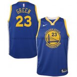 Maillot Enfant Golden State Warriors Draymond Green 2018 Bleu