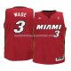 Maillot Enfant Miami Heat Wade Rouge
