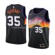 Maillot Enfant Phoenix Suns Kevin Durant NO 35 Ville 2020-21 Noir
