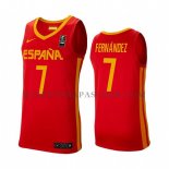 Maillot Espagne Jaime Fernandez 2019 FIBA Baketball World Cup Rouge