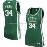 Maillot Femme Boston Celtics Pierce Vert