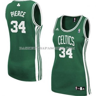 Maillot Femme Boston Celtics Pierce Vert