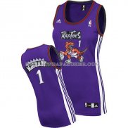 Maillot Femme Faldas Atractivas Mcgrady Toronto Raptors Purpura