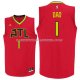 Maillot Fete des peres Atlanta Hawks Dad Rouge