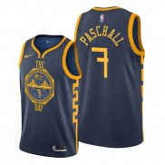Maillot Golden State Warriors Eric Paschall Ville 2019-20 Bleu