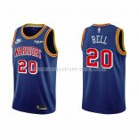 Maillot Golden State Warriors Jordan Bell NO 20 75th Anniversary Bleu