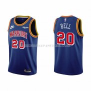 Maillot Golden State Warriors Jordan Bell NO 20 75th Anniversary Bleu