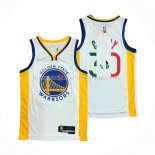Maillot Golden State Warriors Stephen Curry NO 30 2022 Slam Dunk Special Mexique Edition Blanc