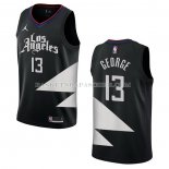 Maillot Los Angeles Clippers Paul George NO 13 Statement 2022-23 Noir
