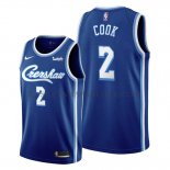 Maillot Los Angeles Lakers Quinn Cook Classic Edition 2019-20 Bleu
