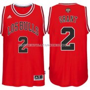 Maillot Los Chicago Bulls Grant Rouge