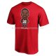 Maillot Manche Courte Houston Rockets David Nwaba Star Player Rouge