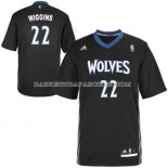 Maillot Manche Courte Minnesota Timberwolves Wiggins Noir