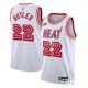 Maillot Miami Heat Jimmy Butler NO 22 Classic 2022-23 Blanc